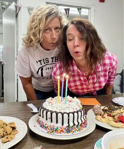 Happy birthday - Ashley and Alison